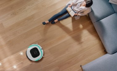 vente privée Aspirateur robot et laveur sols durs, tapis et moquette