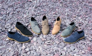 vente privée Derbies homme en cuir suédé Redfoot