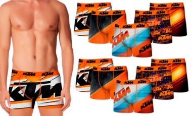 vente privée Pack de 10 boxers en microfibre de la marque KTM