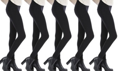 vente privée Lot de 3 ou 5 leggings polaires de Mediawave store, pour femme