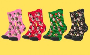 vente privée 1 paire de chaussettes personnalisable livraison non comprise