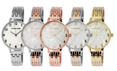 vente privée 1, 2 ou 3 montres-bracelets analogiques pour femme Excellanc