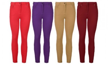 vente privée Leggings moulants et extensibles en jean