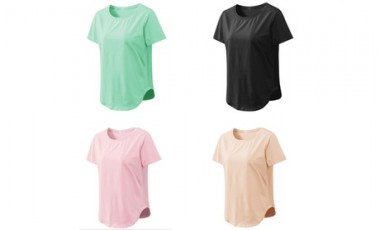 vente privée T-shirt à manches courtes à séchage rapide, coloris et taille au choix