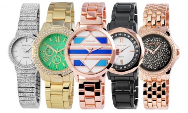 vente privée 1 ou 2 montres-bracelet analogiques pour femme de la marque Excellanc