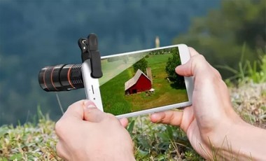 vente privée 1 ou 2 objectifs caméra pour smartphone