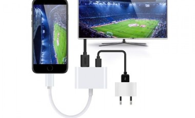 vente privée 1 ou 2 adaptateurs HDMI compatibles avec Lightning®