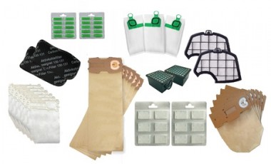 vente privée Sélection de kits de pièces détachées compatibles avec aspirateurs Folletto VK, livraison offerte