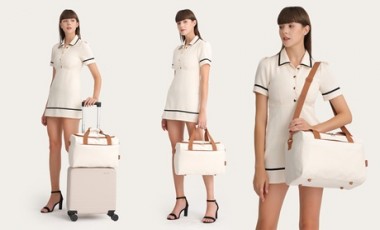 vente privée Sac de rangement de voyage imperméable : Crème