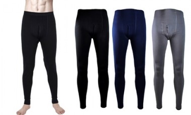 vente privée 1 ou 3 leggings polaires pour homme