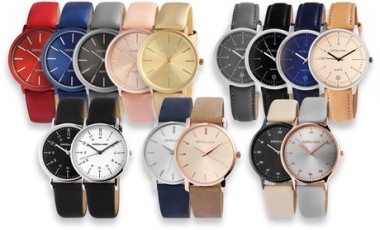vente privée 1, 2, 3 ou 4 montres-bracelets à 3 aiguilles pour femmes de la marque Excellanc