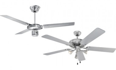 vente privée Ventilateur de plafond Proficare à 3 ou 5 pales, modèle au choix