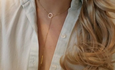vente privée Collier Lasso coulissant : x2 / Argent