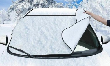 vente privée Housse de pare-brise réversible pour voitures de taille moyenne à grande