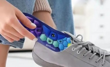 vente privée 1 ou 2 semelles d acupression avec stimulation magnétique : 2 / S