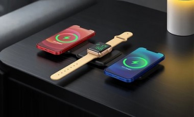 vente privée Chargeur sans fil 3 en 1