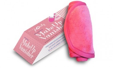 vente privée 1, 2 ou 3 chiffons démaquillants réutilisables avec gant intégré de Miss Pouty