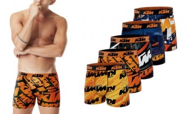 vente privée Lot de 3, 4 ou 5 boxers pour homme KTM