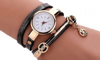 vente privée Montre double bracelet façon serpent pour femmes