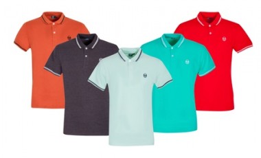 vente privée Lot de 2 ou 3 polos Sergio Tacchini à manches courtes, taille au choix