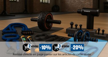 vente privée FITNESS & MUSCULATION
