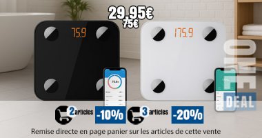 vente privée SUIVEZ VOTRE SANTÉ EN TEMPS RÉEL