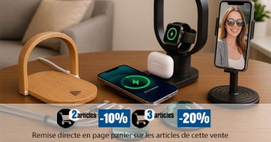 vente privée RÉDUCTION 100% CONNECTÉES