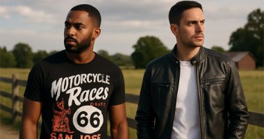 vente privée VESTES CUIR & T-SHIRTS