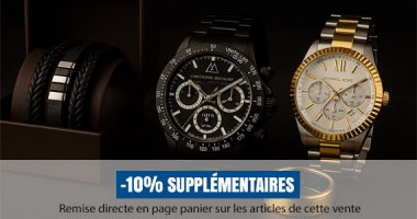 vente privée MONTRES, BAGUES & BRACELETS