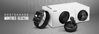 vente privée DESTOCKAGE MONTRES & ELECTRO