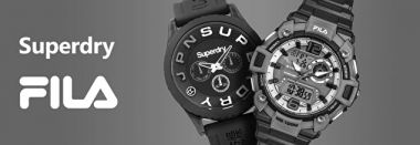vente privée SUPERDRY&FILA MONTRES