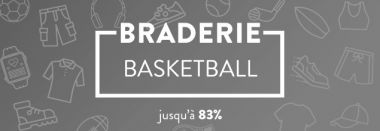 vente privée BRADERIE BASKETBALL