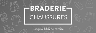 vente privée BRADERIE CHAUSSURES
