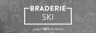 vente privée BRADERIE SKI
