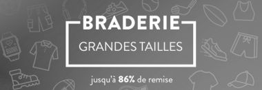vente privée BRADERIE GRANDES TAILLES