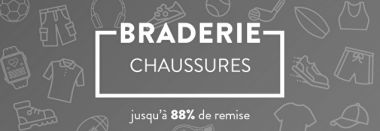vente privée BRADERIE CHAUSSURES