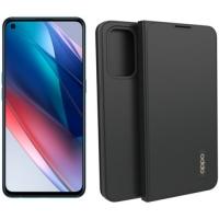 Promo rueducommerce Oppo - Find X3 Lite 5G - 128 Go - Bleu + Etui Oppo Find X3 Lite Flip Cover noir
