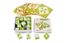 vente privée marque generique - En bois 3D Maternelle Classique Montessori Géométrie Puzzles Modèle de Construction Blocs Kit pour Âges 3 à 9