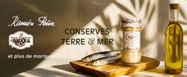 vente privée Conserves de la mer et de la terre