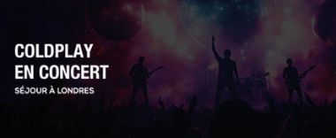 vente privée Plongez dans l’univers magique de Coldplay en concert à Londres. Séjour fée...