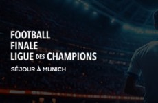 vente privée En route pour la finale de la Ligue des champions, avec un séjour avec billet i...