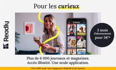 vente privée Abonnement à Readly