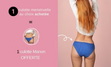 vente privée Culotte menstruelle sur Mademoiselle Culotte
