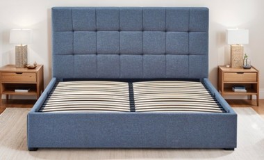 vente privée Lit coffre Vincennes de la marque Olympe : 140 x 200 cm