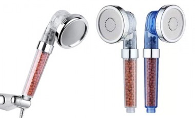 vente privée Pomme de douche avec filtre ionique : Transparent / 2