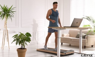 vente privée Tapis de marche DeskWalk360 : Gris
