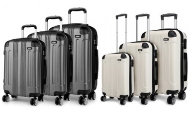 vente privée Ensemble de valises beige ou gris : 1 / Gris / 28