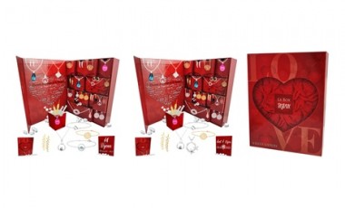 vente privée Calendrier de l Avent SC Crystal avec bijoux et accessoires : Bijoux diamant fixe