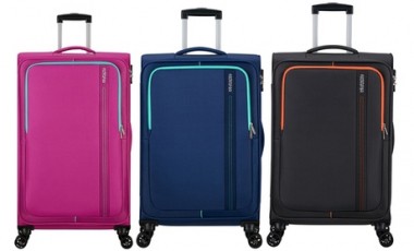 vente privée Valise American Tourister Sea Seeker : Taille S / Gris foncé