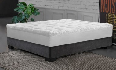 vente privée Surmatelas Cosy en microfibre : 180 x 200 cm